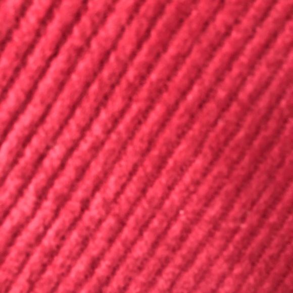 Burgundy fringed ribbed knit poncho Asymmetrical - Picture 2 of 3